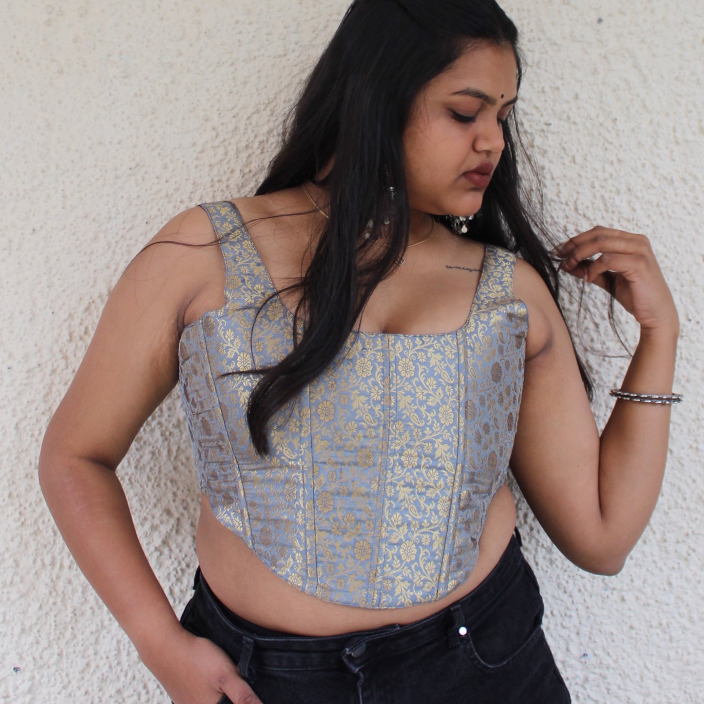 Maharani Corset [Grey]