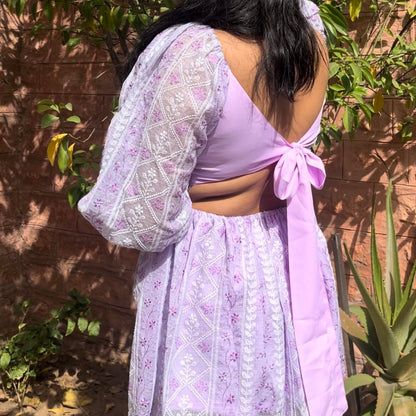 Lilac Swift Dress